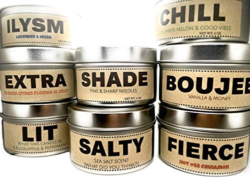 Scented Soy Candles in Travel Tin