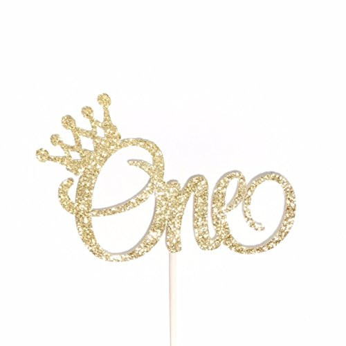 Atelier Elegance Prince One Cake Topper  Princess One Cake Topper  One Cake Topper  1st Birthday Cake Topper  Crown