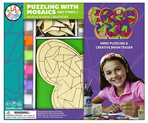 Bead Bazaar BB1496 Butterfly Mosaic Kit