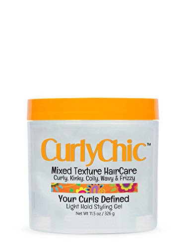 Curly Chic Moisture Your Curls Defined Gel 11.5 Ounce