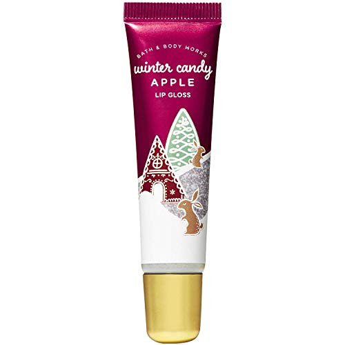 Bath and Body Works WINTER CANDY APPLE Lip Gloss 0.47 Fluid Ounce  2019 Edition