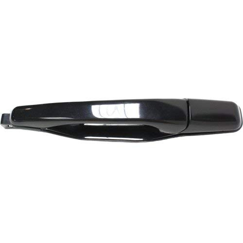 Exterior Door Handle for Mitsubishi Lancer 02-07   OUTLANDER 03-06 Rear LH Outside Smooth Black Plastic
