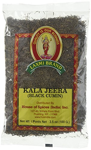 Laxmi All-Natural Kala Jeera  Caraway Seeds  - 3.5oz