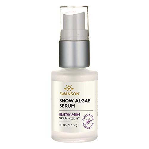 Swanson Snow Algae Serum 1 fl Ounce  29.6 ml  Serum