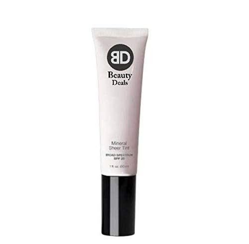 Beauty Deals Mineral Sheer Tint SPF 20 Tinted Moisturizer  Sun Glow
