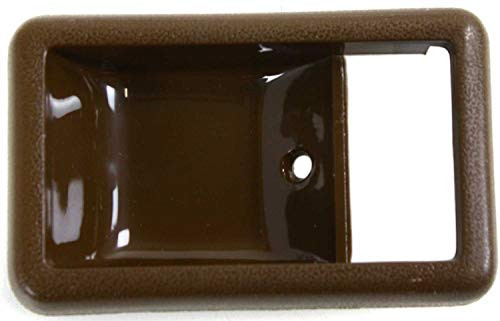 Front Door Handle Trim Compatible with Toyota Pickup 1984-1989 RH LH Inside Brown