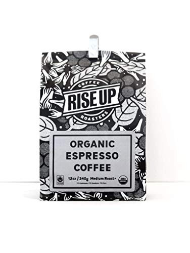 Organic Espresso  Certified Fair Trade Organic Coffee  12 oz  Whole Bean