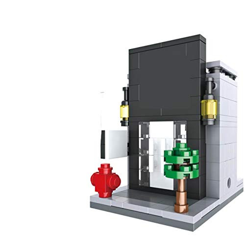 GHMOZ Model Building Blocks City Mini Market Street View Store Shop Building Kits Blocks Scene Sets Architecture Child Kids Toys  Color   6405 no Box