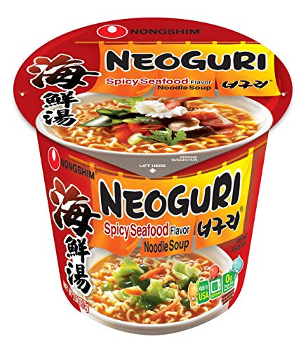 Nongshim Bowl Ramen Udon  ?? ??? ?? ??   Neoguri  Spicy   2.6 Ounce  Pack of 6
