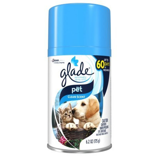 Glade Automatic Spray Air Freshener Refill Pet Clean Scent 6.2 Fluid Ounces Glade Automatic Spray Air Freshener Refill Pet Clean Scent 6.2 Fluid Ounces