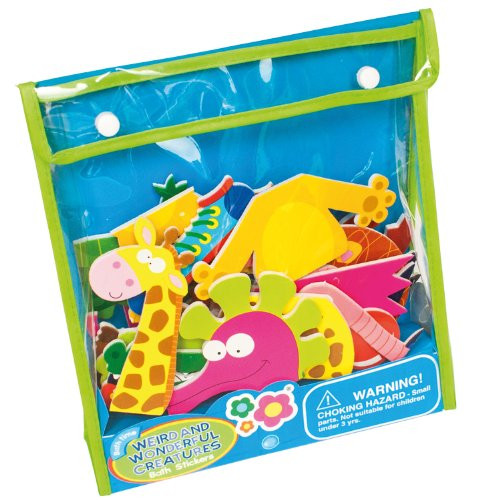 Meadow Kids Weird and Wonderful Creatures Bath Time Stickers