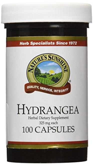 NATURE S SUNSHINE Hydrangea Capsules  100 Count