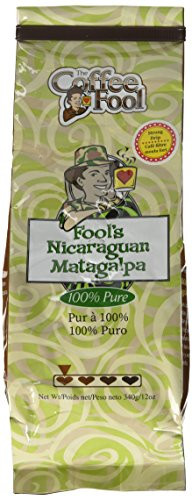 The Coffee Fool Fool s Nicaraguan Matagalpa  Strong Drip Grind  12 Ounce