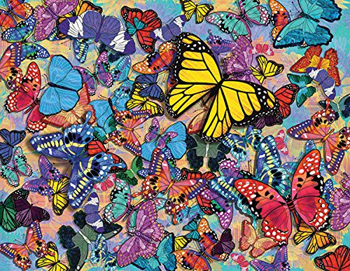 Springbok s 500 Piece Jigsaw Puzzle Butterfly Frenzy