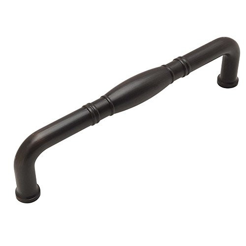 Cosmas 4313-128ORB Oil Rubbed Bronze Cabinet Hardware Handle Pull - 5 inch  128mm  Hole Centers