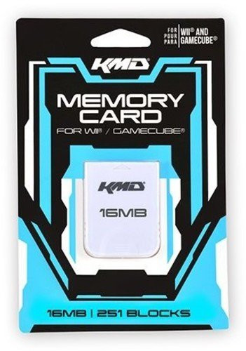 KMD Wii Gamecube Komodo Memory Card 16MB 251 Blocks