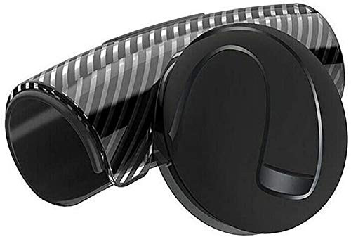 Universal 360 Steering Wheel Booster Knob Car Steering Wheel Spinner Handle Knob Auxiliary Booster Power Ball  Black