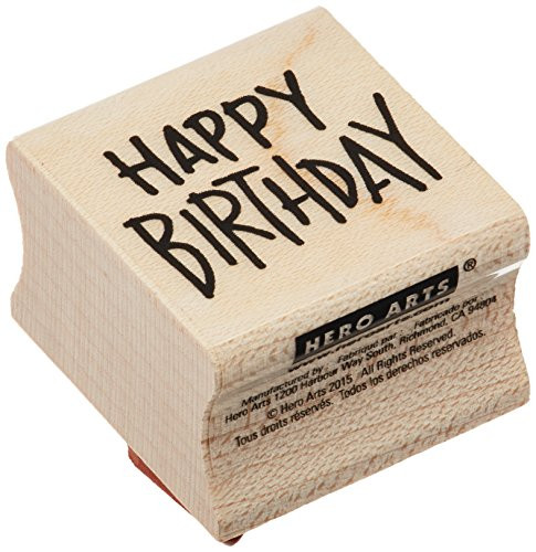 Hero Arts Little Happy Birthday Woodblock Stamp