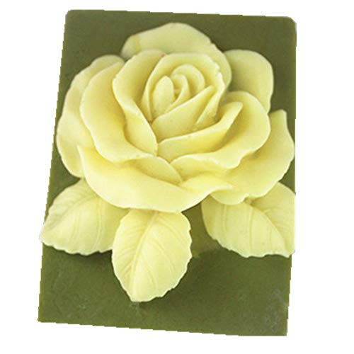 Great Mold 3D Rose Soap Mold Silicone Art Soap Craft DIY Handmade Soap Molds Candle Mould Wax Melt Mold BathBomb Moulds  Rose