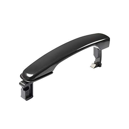 POLEMOTOR 22672194 Exterior Black Door Handle Front Driver or Passenger Side Compatible for Chevrolet Equinox 2005-2010