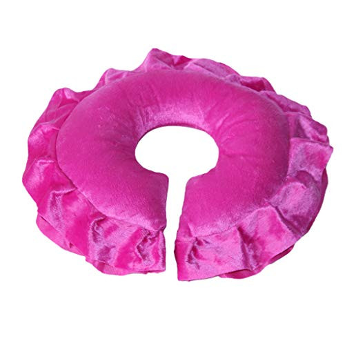 Bonarty Massage Face Cradle Cushion- Massage Table and Massage Chair Headrest Pillow With Washable Soft Cover - Red Bonarty Massage Face Cradle Cushion- Massage Table and Massage Chair Headrest Pillow With Washable Soft Cover - Red