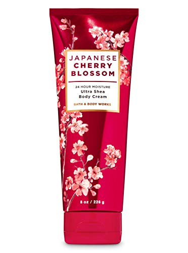 Bath  and  Body Works  Signature Collection Ultra Shea Body Cream  Japanese Cherry Blossom  8 Ounce