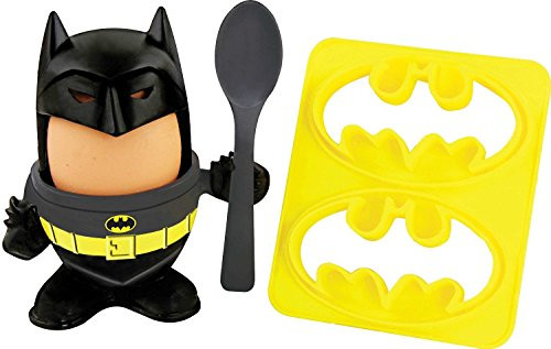 Breakfast Batman Hard Boiled Egg Holder and Toast Cutter Ages 5+