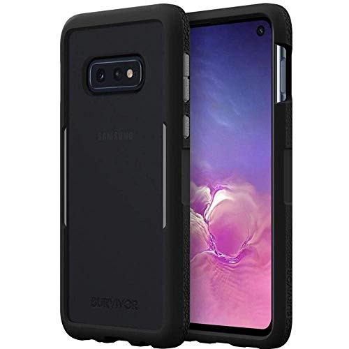 Griffin Technology Survivor Endurance Case Compatible with Galaxy S10e  Black Gray