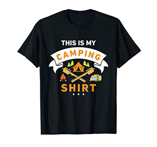 This Is My Camping Shirt Funny Camper T-shirt T-Shirt