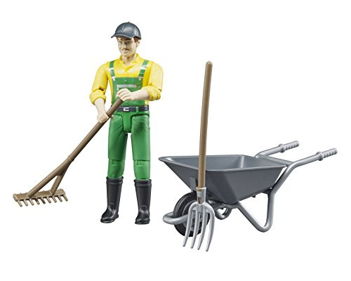 Bruder Figure-Set Farmer Vehicles-Toys