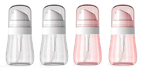 Spray Bottles 4 Pack  50ml Fine Mist Empty Spray Bottles  Refillable Small Spray Bottle for Cosmetic Skincare  Essential Oils  Perfume  Portable Travel Size Bottles for Rubbing Alcohol.