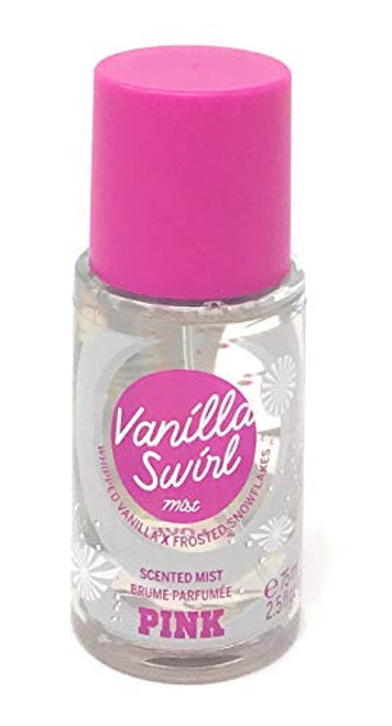Victoria s Secret PINK Vanilla Swirl Body Mist 2.5 fl oz Travel Size Victoria s Secret PINK Vanilla Swirl Body Mist 2.5 fl oz Travel Size