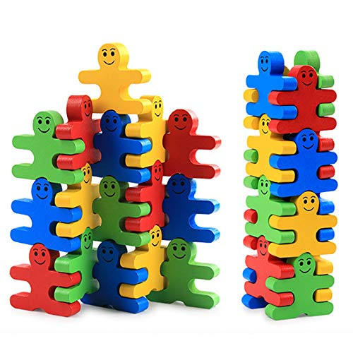 xiaobai Wooden Balance Building Blocks Educational Children Early Learning Baby Intelligence Balance Games