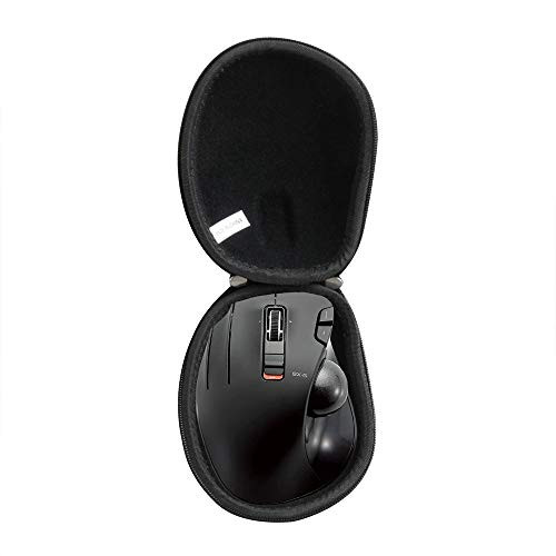 Hermitshell Hard Travel Case for ELECOM M-XT4DRBK Wireless Trackball Left-Handed Mouse