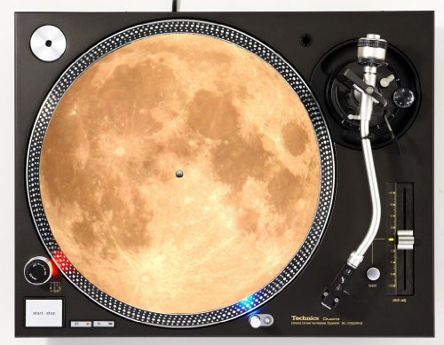Moon DJ Turntable Slipmat