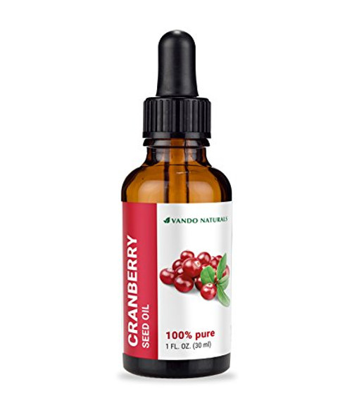 VANDO NATURALS Cranberry Seed Oil 1 Fluid Ounce VANDO NATURALS Cranberry Seed Oil 1 Fluid Ounce