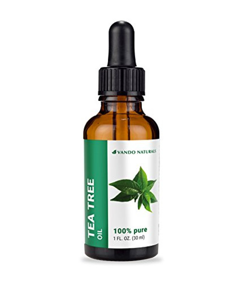 VANDO NATURALS Tea Tree Oil 1 Fluid Ounce VANDO NATURALS Tea Tree Oil 1 Fluid Ounce