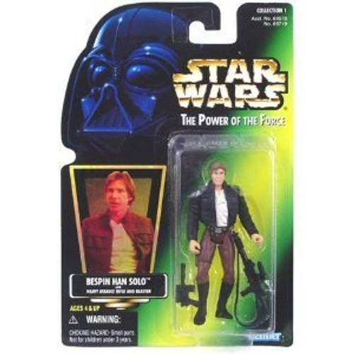 Star Wars, The Power of the Force, Bespin Han Solo Action Figure, 3.75 Inches Star Wars, The Power of the Force, Bespin Han Solo Action Figure, 3.75 Inches