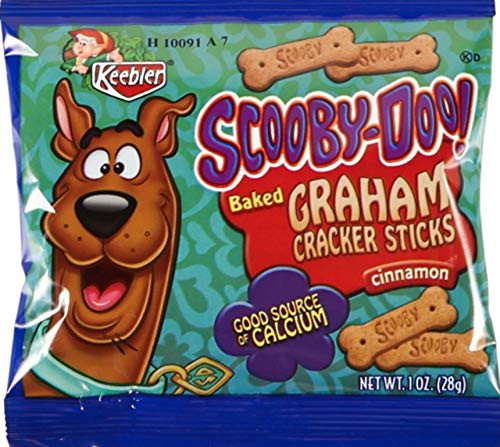 Keebler - Scooby-Doo Scooby Snack Graham Cracker Cookies  1 Ounce Bags  Set of 20