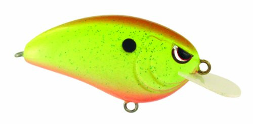 Spro Little John Crank Bait-Pack of 1  Rootbeer Chartreuse