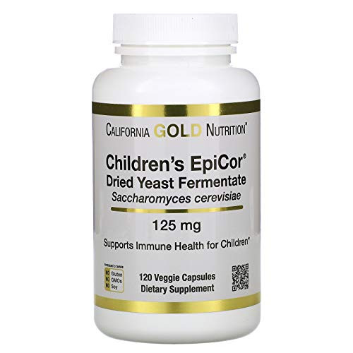 California Gold Nutrition Children s Epicor  125 mg  120 Veggie Capsules