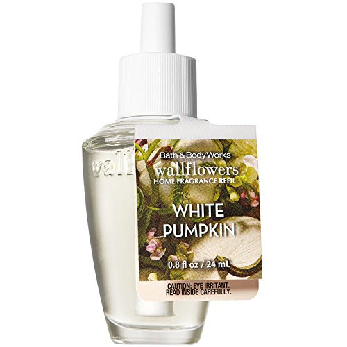 Bath and Body Works White Pumpkin Wallflowers Home Fragrance Refill 0.8 Fluid Ounce Bath and Body Works White Pumpkin Wallflowers Home Fragrance Refill 0.8 Fluid Ounce