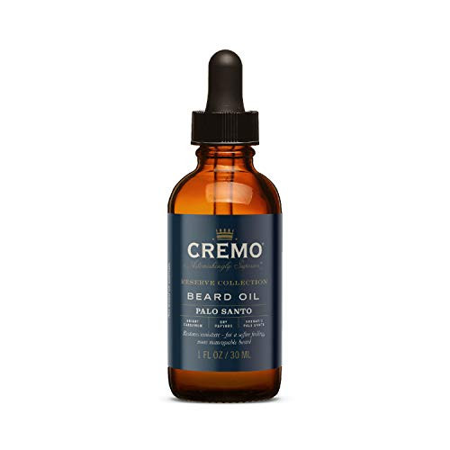 Cremo Palo Santo Reserve Collection Beard Oil 1 Fluid Ounce - Restores Moisture Softens and Reduces Beard Itch for All Lengths of Facial Hair Cremo Palo Santo Reserve Collection Beard Oil 1 Fluid Ounce - Restores Moisture Softens and Reduces Beard Itch for All Lengths of Facial Hair