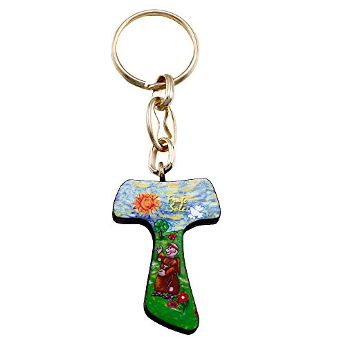 RosaryMart Tau Cross Keychain Brother Sun