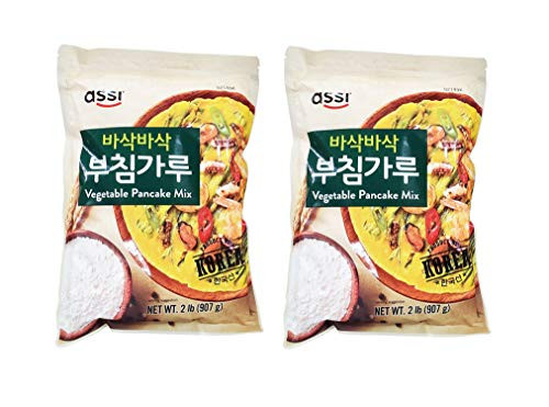 assi Korean Vegetable Pancake Mix 2 Pack Total of 64oz assi Korean Vegetable Pancake Mix 2 Pack Total of 64oz