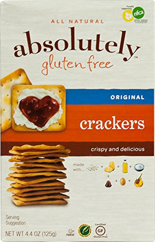 Absolutely Gluten Free All Natural Crackers Original -- 4.4 oz Pack of 2