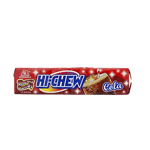 Morinaga Hi-Chew Candy  Soft candy in Japan  Chewy Candy  Size 57g X 3 Packs  Cola Flavor