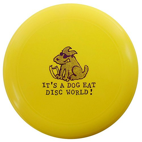 Wham-O UMAX Dog Eat Disc World 175g Ultimate Frisbee Disc  Colors May Vary
