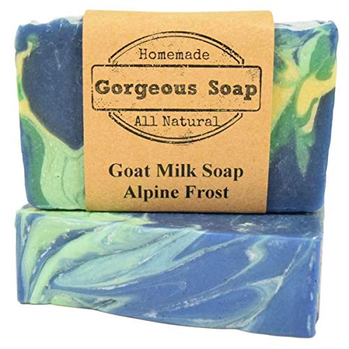 Alpine Frost Goat Milk Soap - All Natural Soap  Handmade Soap  Homemade Soap