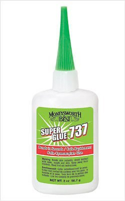 Moneysworth  and  Best 737 Super Glue Instant Shoe Repair 2 oz.